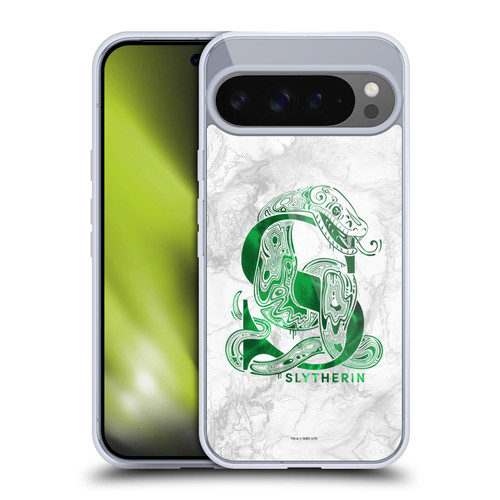 Harry Potter Deathly Hallows IX Slytherin Aguamenti Soft Gel Case for Google Pixel 9 Pro XL