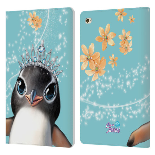 Animal Club International Royal Faces Penguin Leather Book Wallet Case Cover For Apple iPad mini 4