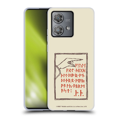 The Hobbit An Unexpected Journey Graphics Main Soft Gel Case for Motorola Edge 40 Neo 5G