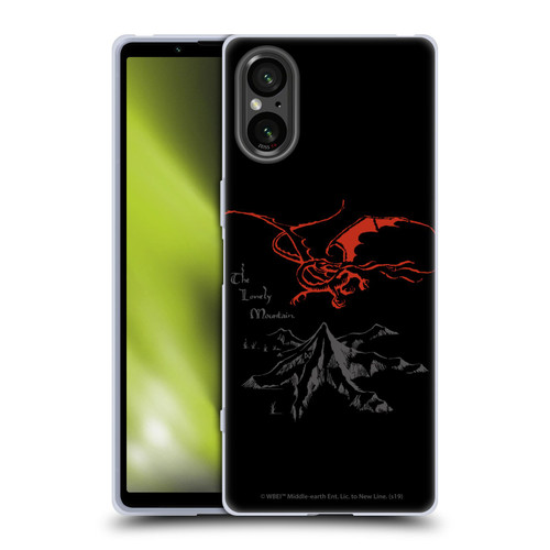 The Hobbit An Unexpected Journey Graphics Back Door Soft Gel Case for Sony Xperia 5 V 5G