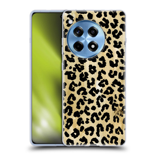 Haley Bush Pattern Painting Leopard Print Soft Gel Case for OPPO OnePlus Ace 3 5G