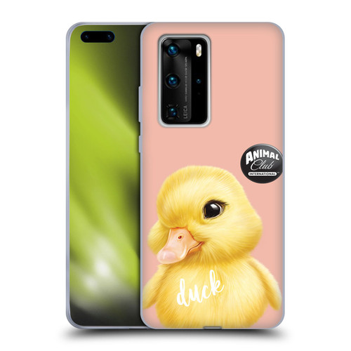 Animal Club International Faces Duck Soft Gel Case for Huawei P40 Pro / P40 Pro Plus 5G