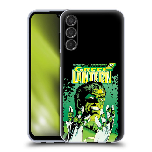 Green Lantern DC Comics Comic Book Covers Emerald Twilight Soft Gel Case for Samsung Galaxy M15/F15 5G