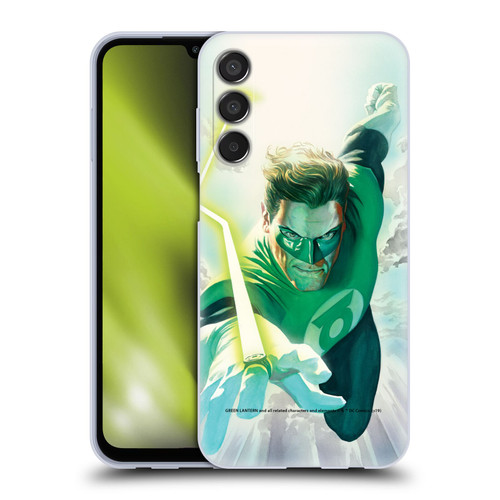 Green Lantern DC Comics Comic Book Covers Flight Soft Gel Case for Samsung Galaxy M15/F15 5G