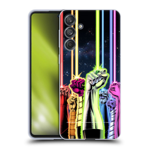 Green Lantern DC Comics Comic Book Covers Power Rings Soft Gel Case for Samsung Galaxy M55 5G