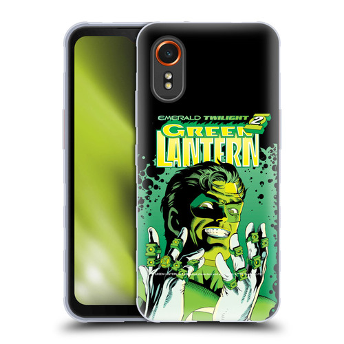 Green Lantern DC Comics Comic Book Covers Emerald Twilight Soft Gel Case for Samsung Galaxy Xcover7 5G