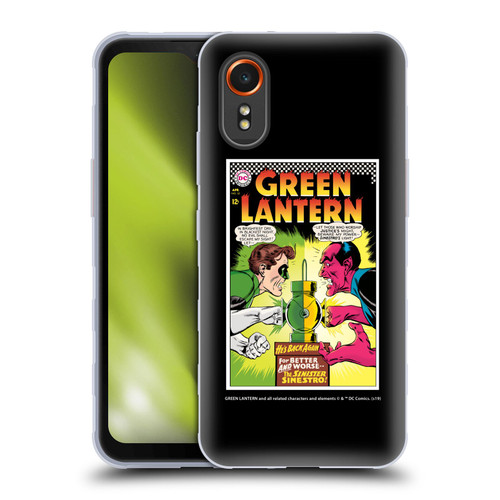 Green Lantern DC Comics Comic Book Covers Sinestro Soft Gel Case for Samsung Galaxy Xcover7 5G