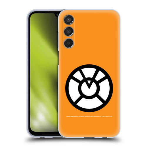 Green Lantern DC Comics Lantern Corps Orange Soft Gel Case for Samsung Galaxy M15/F15 5G