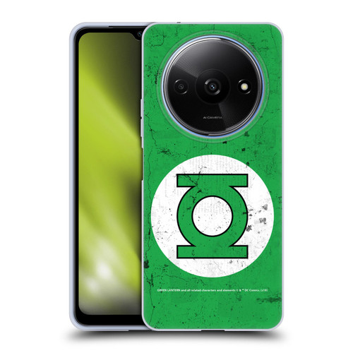 Green Lantern DC Comics Logos Classic Distressed Look Soft Gel Case for Xiaomi Redmi A3