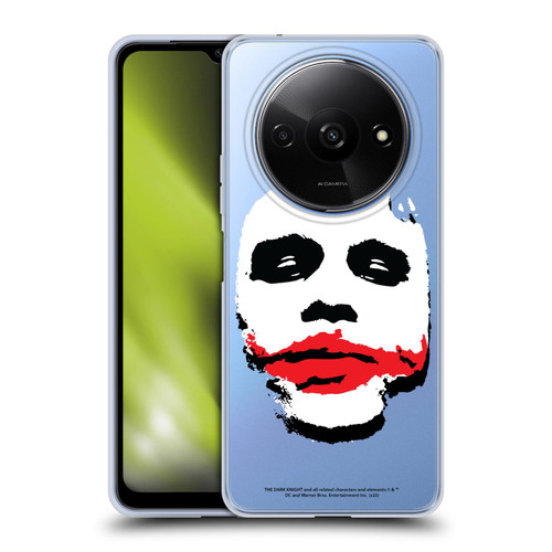 The Dark Knight Character Art Joker Face Soft Gel Case for Xiaomi Redmi A3