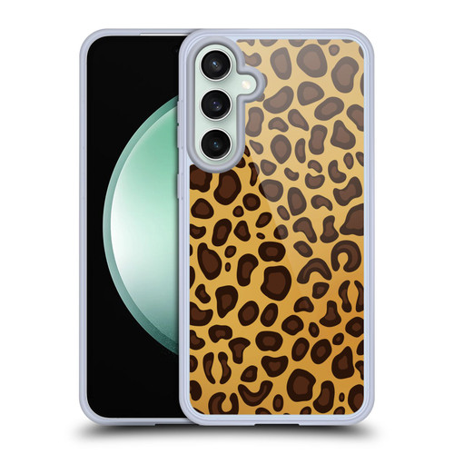 Haroulita Animal Prints Leopard Soft Gel Case for Samsung Galaxy S23 FE 5G