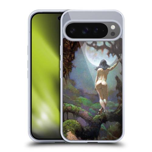 Frank Frazetta Fantasy Moons Rapture Soft Gel Case for Google Pixel 9 Pro XL