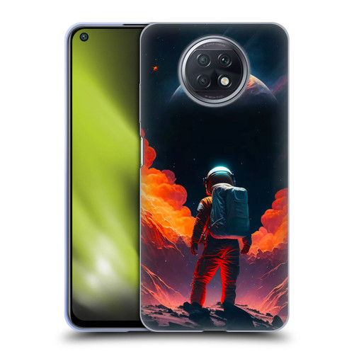 Haroulita Astronaut Galaxy Space Soft Gel Case for Xiaomi Redmi Note 9T 5G