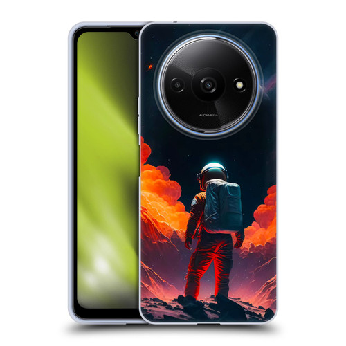 Haroulita Astronaut Galaxy Space Soft Gel Case for Xiaomi Redmi A3