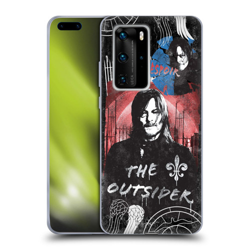 The Walking Dead: Daryl Dixon Graphics The Outsider Soft Gel Case for Huawei P40 Pro / P40 Pro Plus 5G
