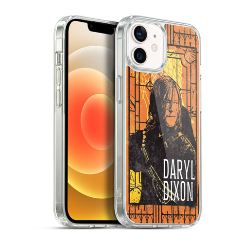The Walking Dead: Daryl Dixon Graphics Character Art Soft Gel Case for Apple iPhone 12 / iPhone 12 Pro & MagSafe
