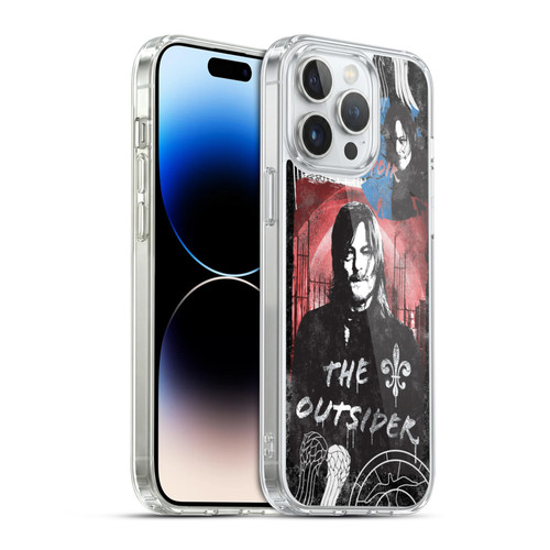 The Walking Dead: Daryl Dixon Graphics The Outsider Soft Gel Case for Apple iPhone 14 Pro Max & MagSafe