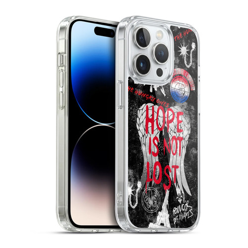 The Walking Dead: Daryl Dixon Graphics Hope Is Not Lost Soft Gel Case for Apple iPhone 14 Pro & MagSafe