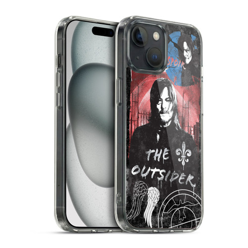 The Walking Dead: Daryl Dixon Graphics The Outsider Soft Gel Case for Apple iPhone 15 & MagSafe