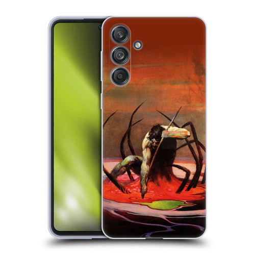 Frank Frazetta Fantasy The Spider King Soft Gel Case for Samsung Galaxy M55 5G