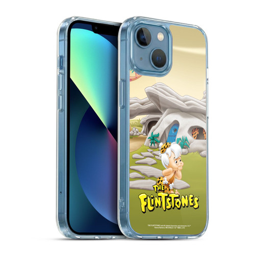 The Flintstones Characters Bambam Rubble Soft Gel Case for Apple iPhone 13 Mini & MagSafe