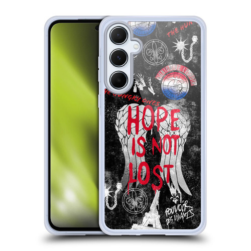 The Walking Dead: Daryl Dixon Graphics Hope Is Not Lost Soft Gel Case for Samsung Galaxy A55 5G