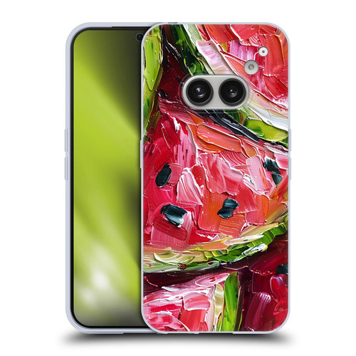 Haroulita Fruit Pattern Watermelon Soft Gel Case for Nothing Phone (2a)