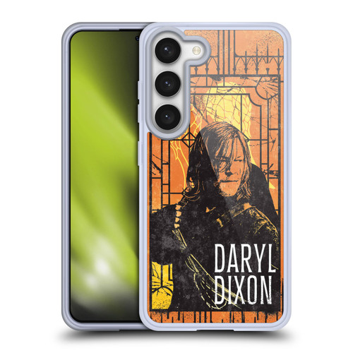 The Walking Dead: Daryl Dixon Graphics Character Art Soft Gel Case for Samsung Galaxy S23 5G