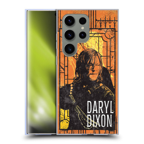 The Walking Dead: Daryl Dixon Graphics Character Art Soft Gel Case for Samsung Galaxy S24 Ultra 5G
