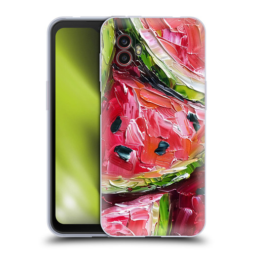 Haroulita Fruit Pattern Watermelon Soft Gel Case for Samsung Galaxy Xcover6 Pro/Pro2