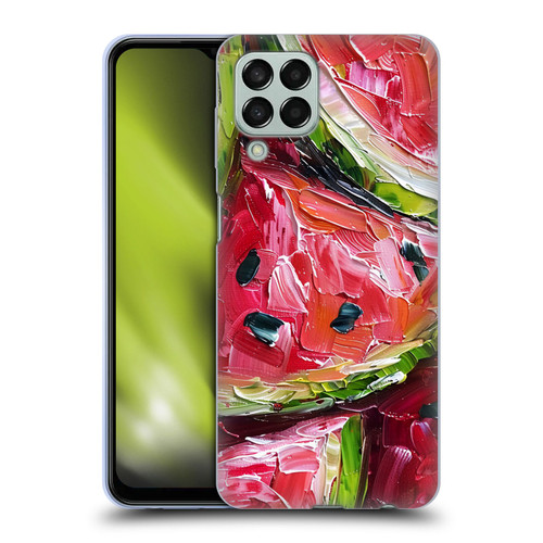 Haroulita Fruit Pattern Watermelon Soft Gel Case for Samsung Galaxy M33 (2022)