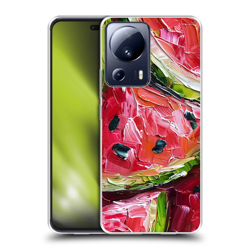 Haroulita Fruit Pattern Watermelon Soft Gel Case for Xiaomi 13 Lite 5G