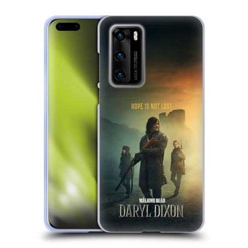 The Walking Dead: Daryl Dixon Key Art Group Soft Gel Case for Huawei P40 5G