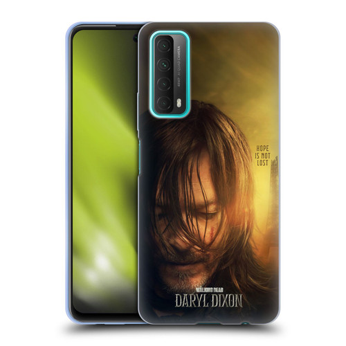 The Walking Dead: Daryl Dixon Key Art Full Face Soft Gel Case for Huawei P Smart (2021)