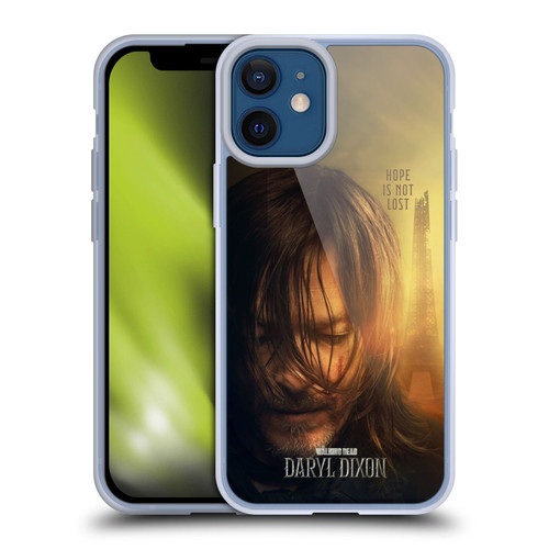 The Walking Dead: Daryl Dixon Key Art Full Face Soft Gel Case for Apple iPhone 12 Mini
