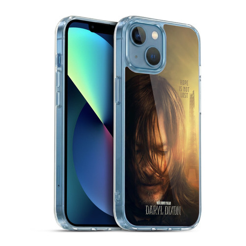 The Walking Dead: Daryl Dixon Key Art Full Face Soft Gel Case for Apple iPhone 13 Mini & MagSafe