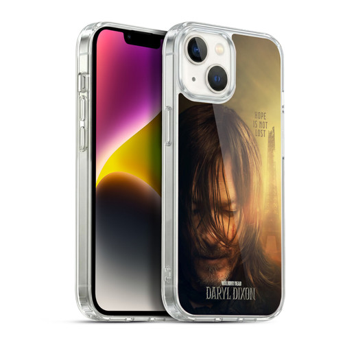 The Walking Dead: Daryl Dixon Key Art Full Face Soft Gel Case for Apple iPhone 14