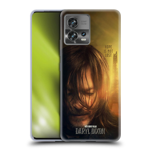 The Walking Dead: Daryl Dixon Key Art Full Face Soft Gel Case for Motorola Moto Edge 30 Fusion