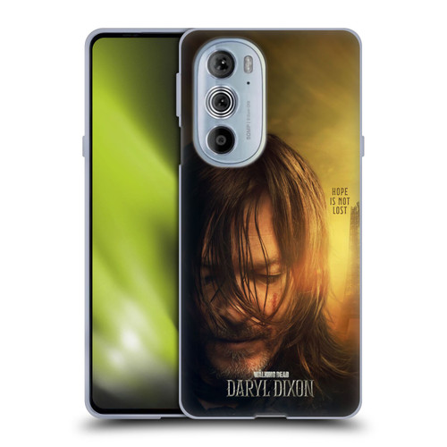 The Walking Dead: Daryl Dixon Key Art Full Face Soft Gel Case for Motorola Edge X30