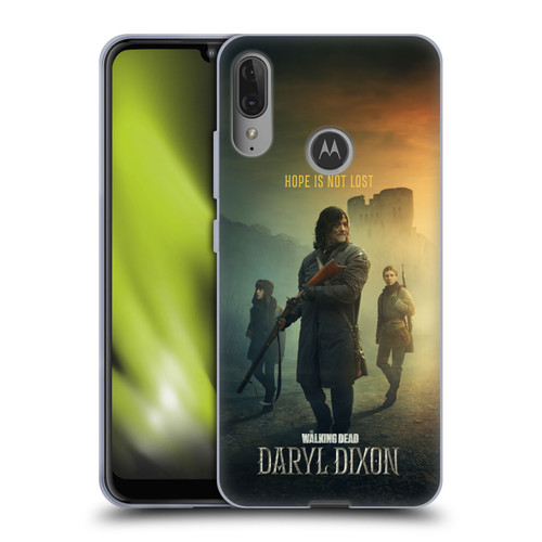 The Walking Dead: Daryl Dixon Key Art Group Soft Gel Case for Motorola Moto E6 Plus