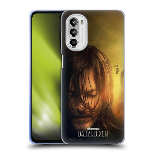 The Walking Dead: Daryl Dixon Key Art Full Face Soft Gel Case for Motorola Moto G52