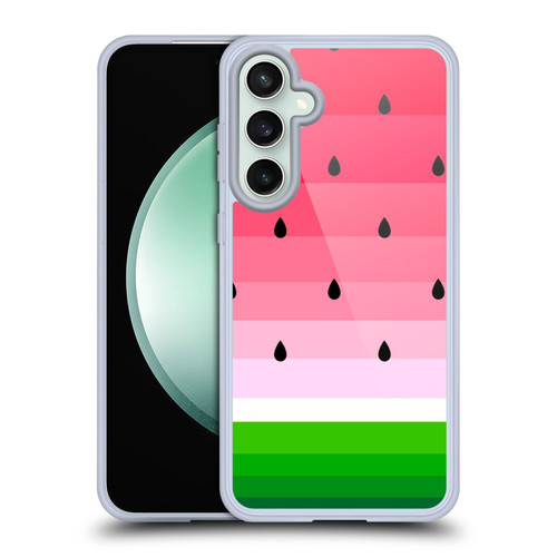 Haroulita Fruits Watermelon Soft Gel Case for Samsung Galaxy S23 FE 5G