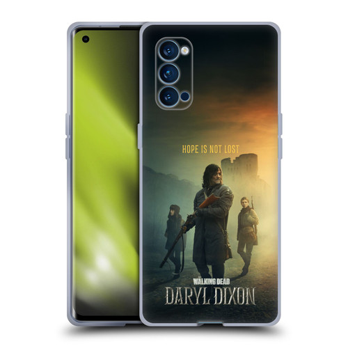 The Walking Dead: Daryl Dixon Key Art Group Soft Gel Case for OPPO Reno 4 Pro 5G
