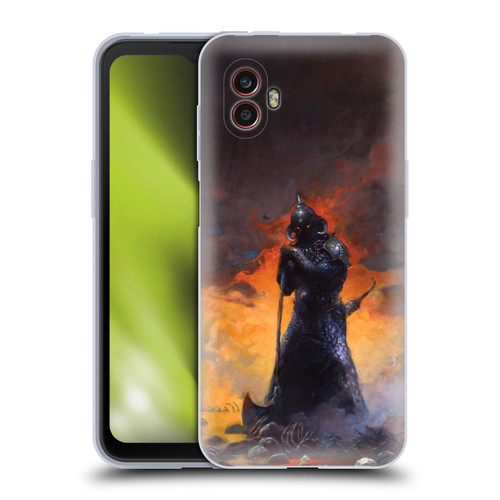 Frank Frazetta Medieval Fantasy Death Dealer 3 Soft Gel Case for Samsung Galaxy Xcover6 Pro/Pro2