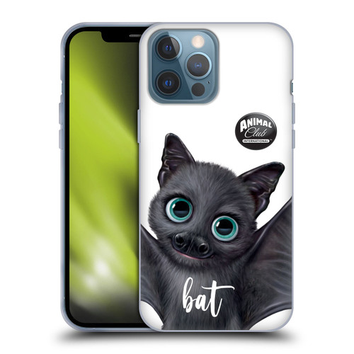 Animal Club International Faces Bat Soft Gel Case for Apple iPhone 13 Pro Max