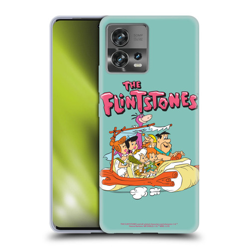 The Flintstones Graphics Family Soft Gel Case for Motorola Moto Edge 30 Fusion