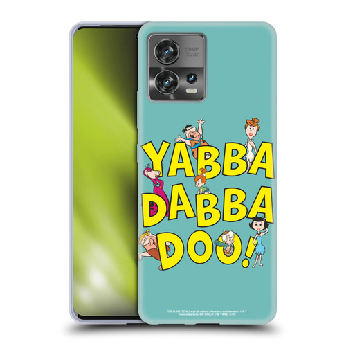 The Flintstones Graphics Yabba-Dabba-Doo Soft Gel Case for Motorola Moto Edge 30 Fusion