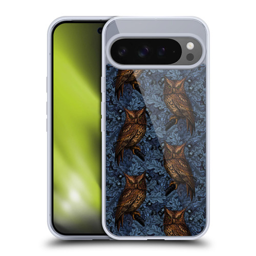 Katerina Kirilova Graphics Night Owls Soft Gel Case for Google Pixel 9 Pro XL