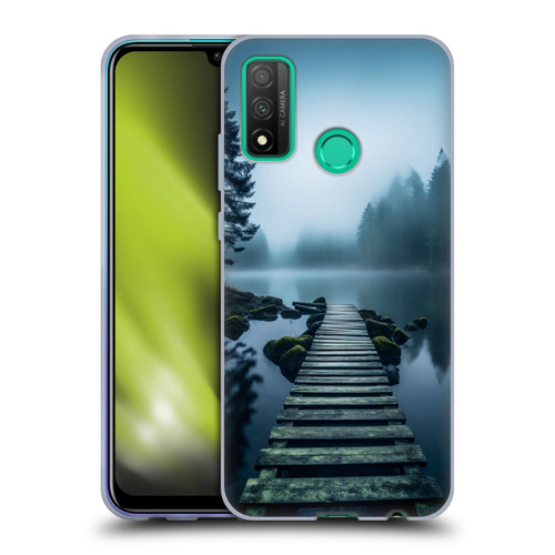 Haroulita Sceneries Dreaming Lake Pathway Soft Gel Case for Huawei P Smart (2020)