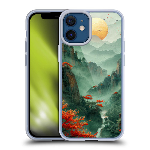 Haroulita Sceneries Japan Sunset Soft Gel Case for Apple iPhone 12 Mini